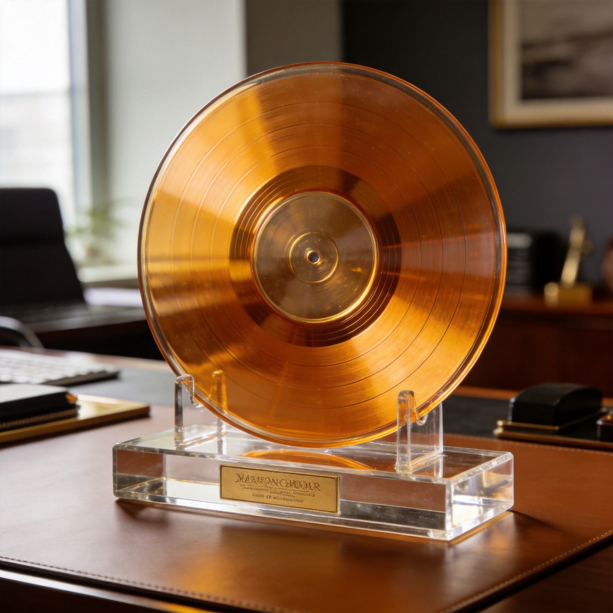 品牌黑胶·亚克力桌面陈列套装