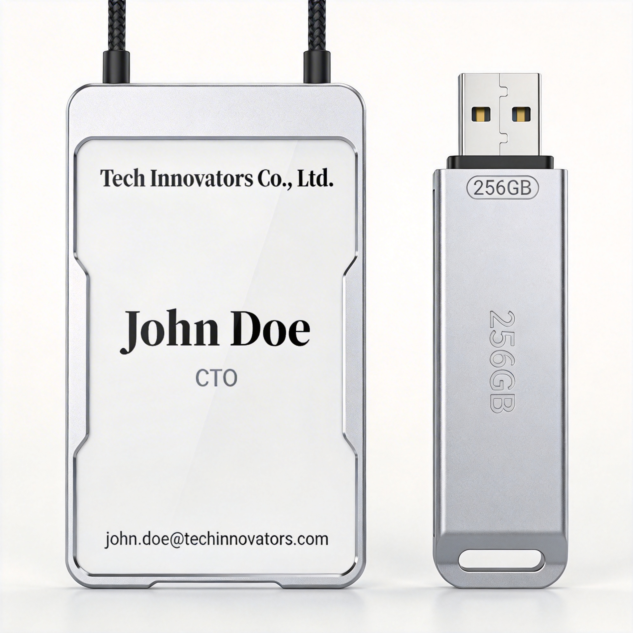 NFC智能名片·金属U盘二合一