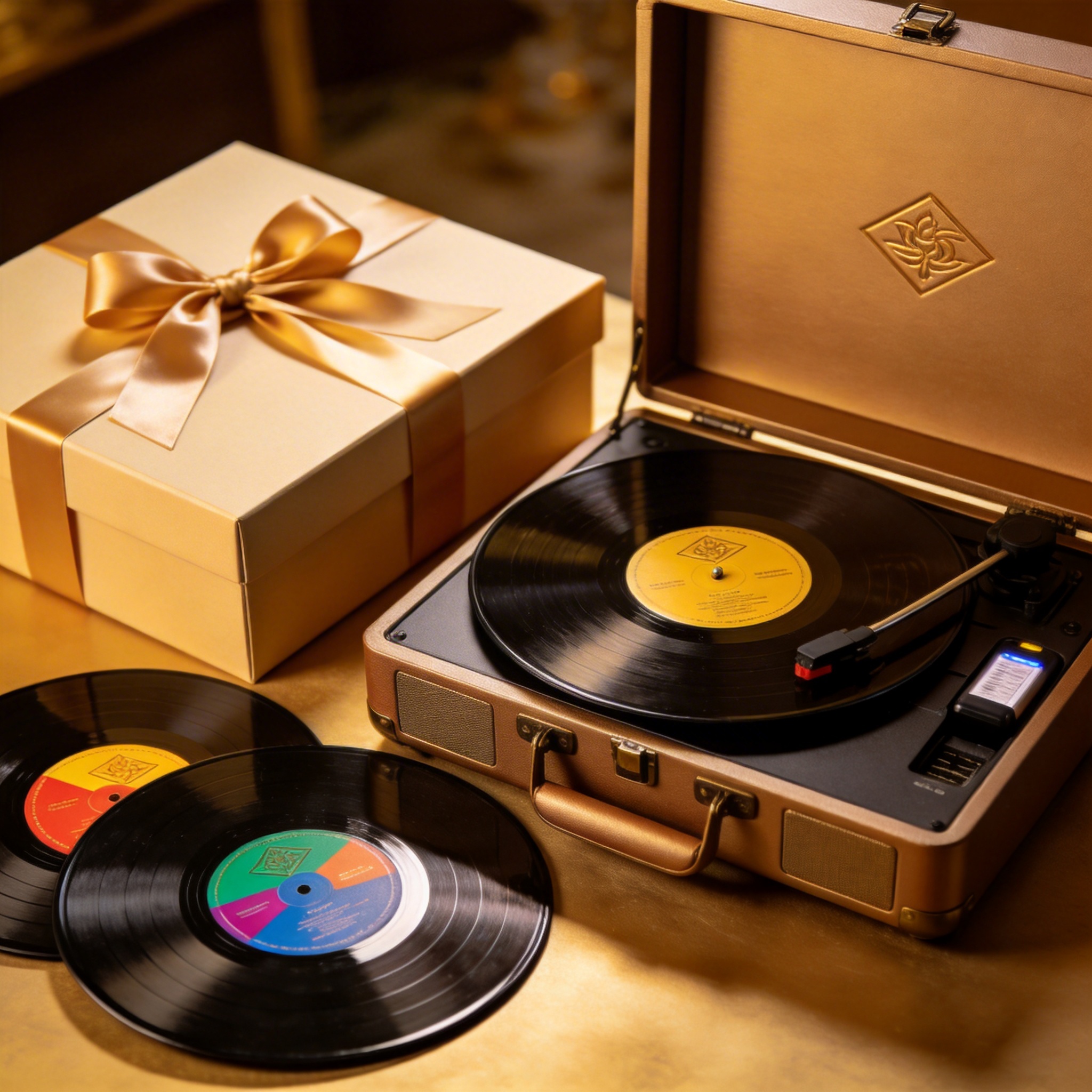 品牌唱片机·礼品套装