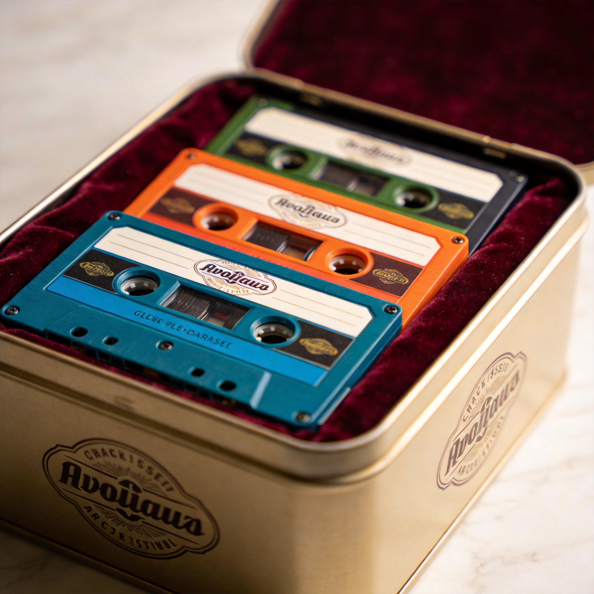 品牌定制卡带·多盘复古套装礼盒