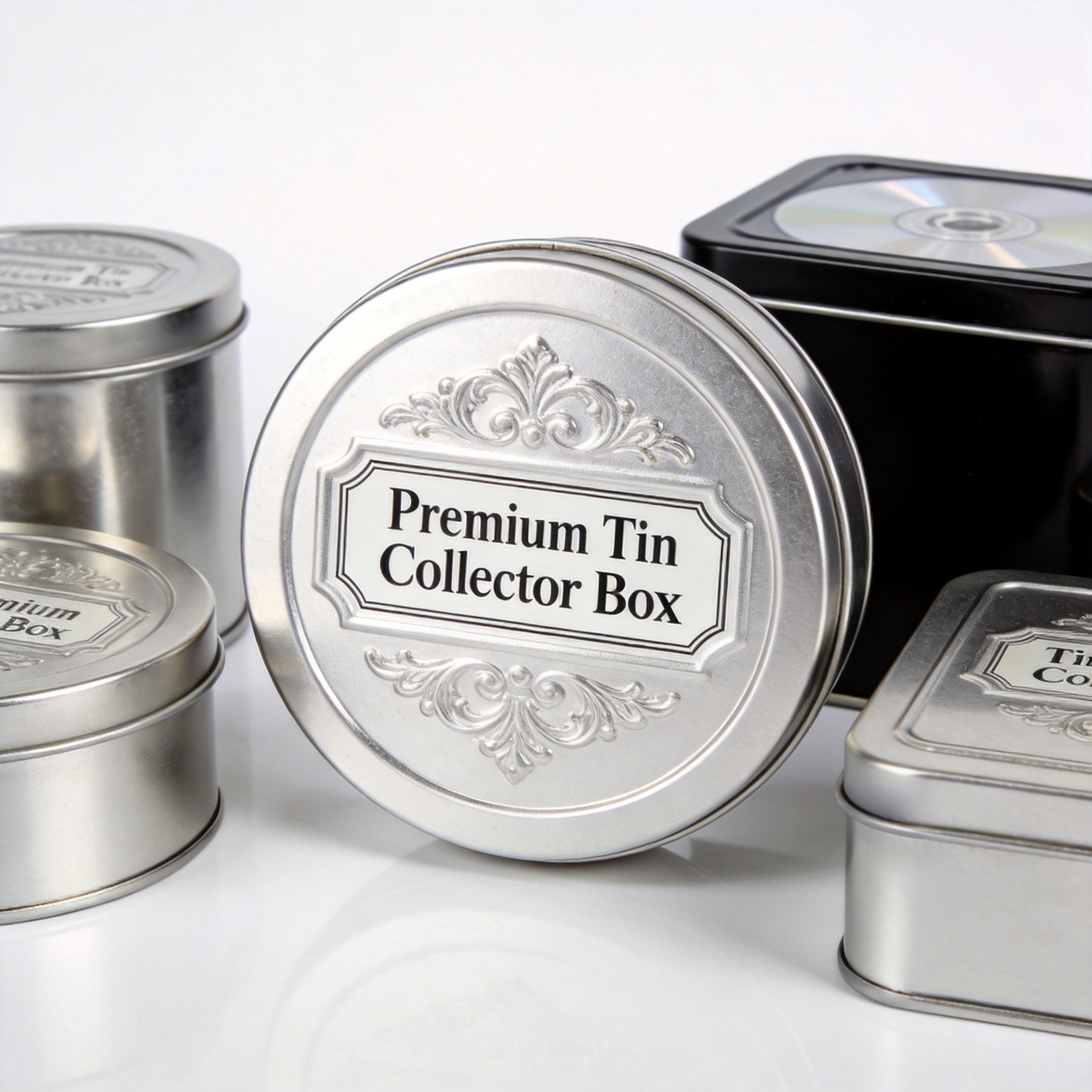 Premium Tin Collector Box