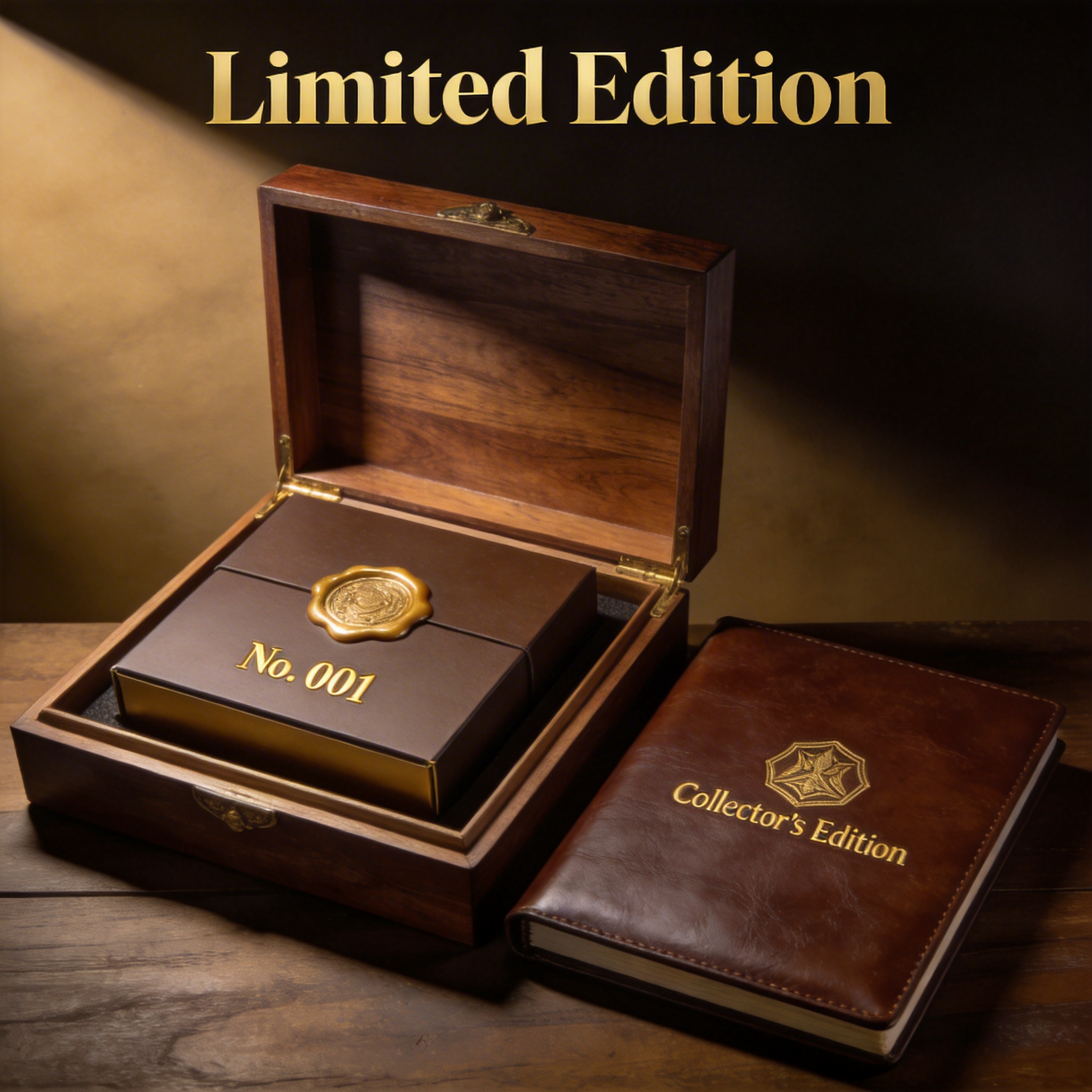 Limited edition collector's packaging with wax seal