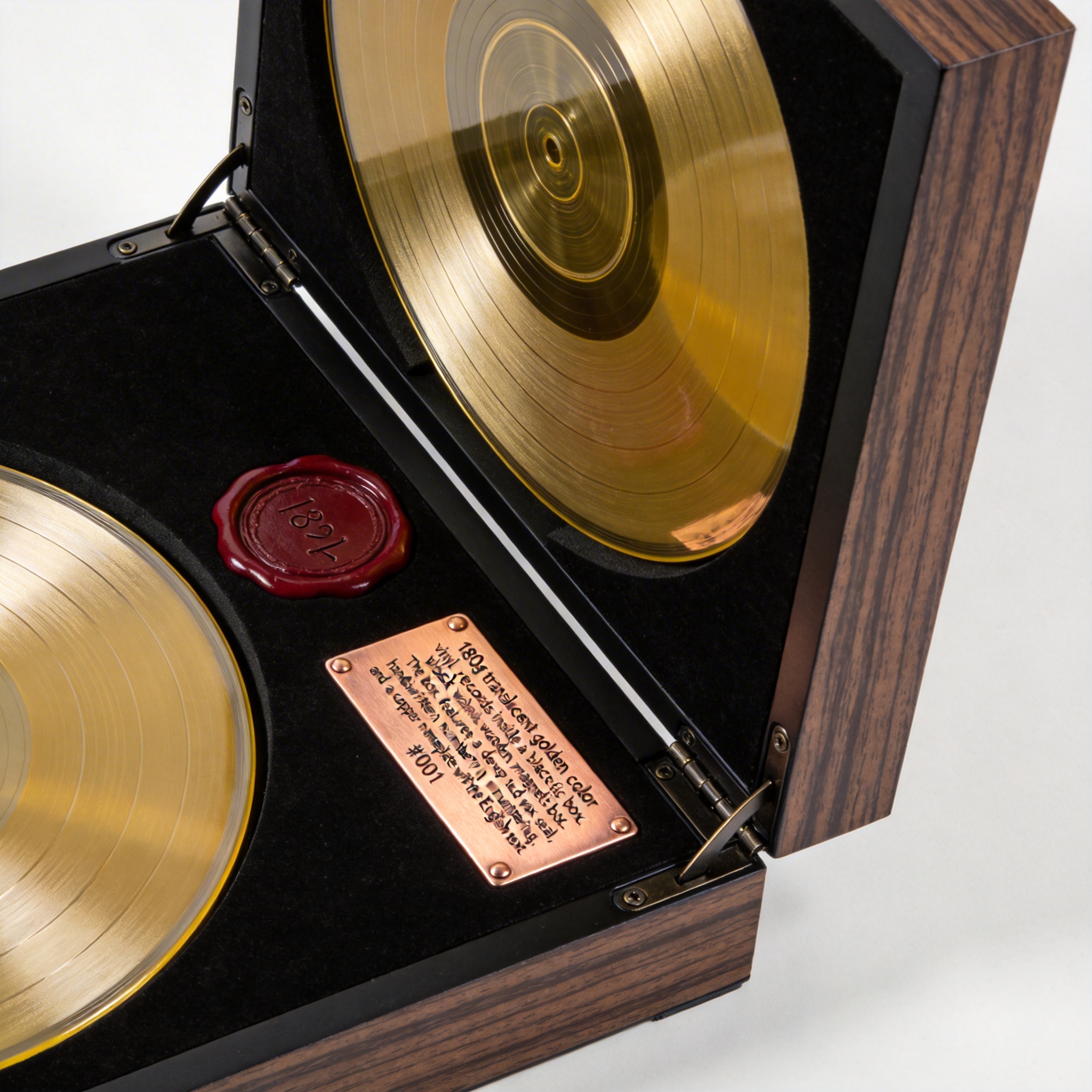 《回响》蜡封实木黑胶限量典藏盒