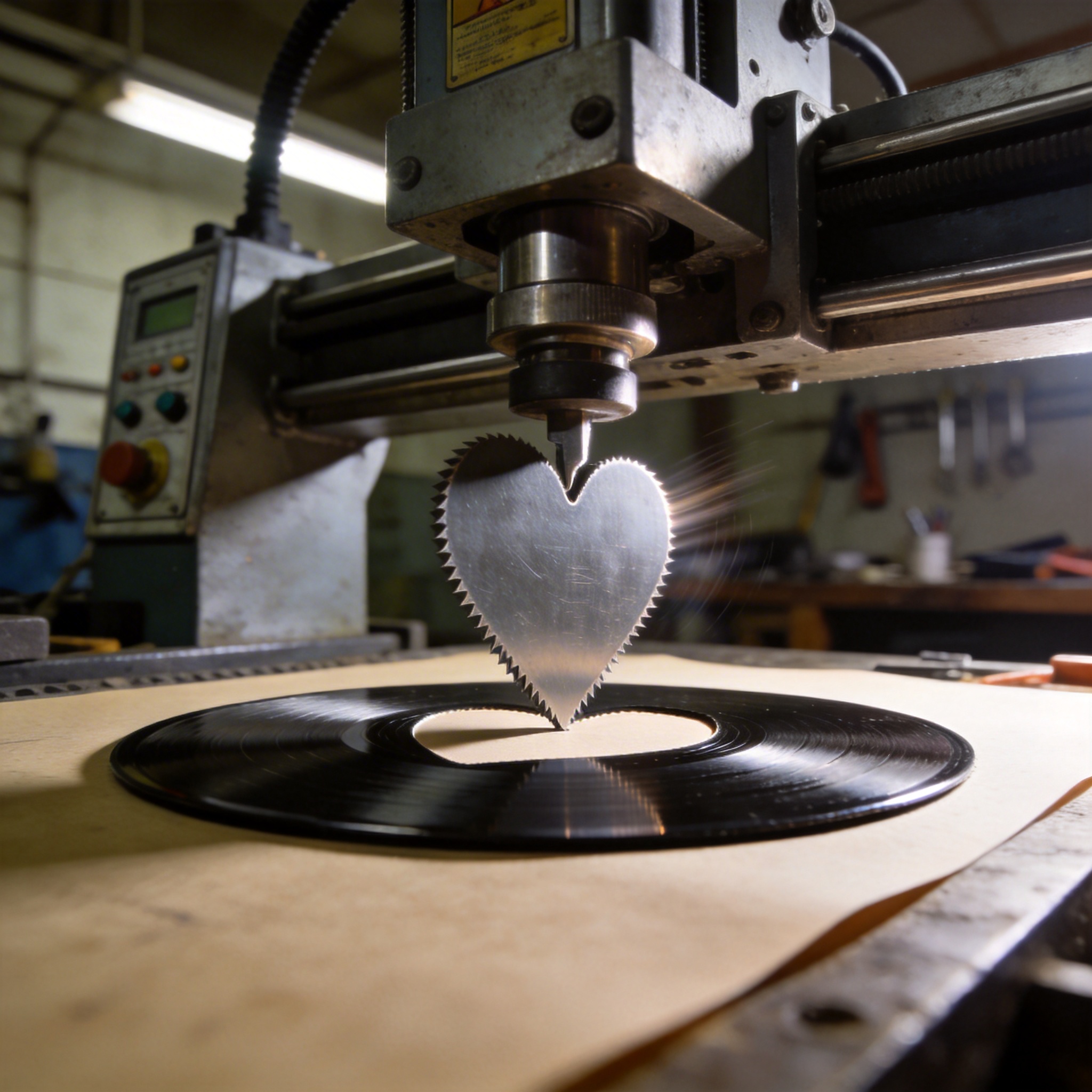 异形唱片钢模冲切