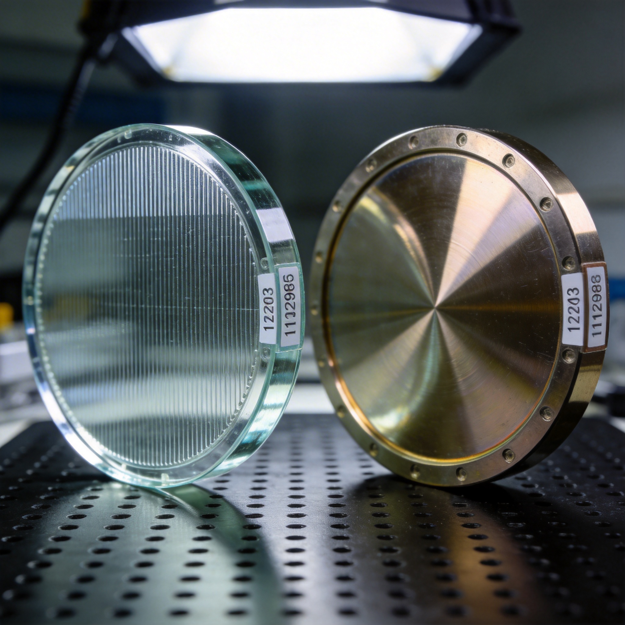 Master disc making glass master production