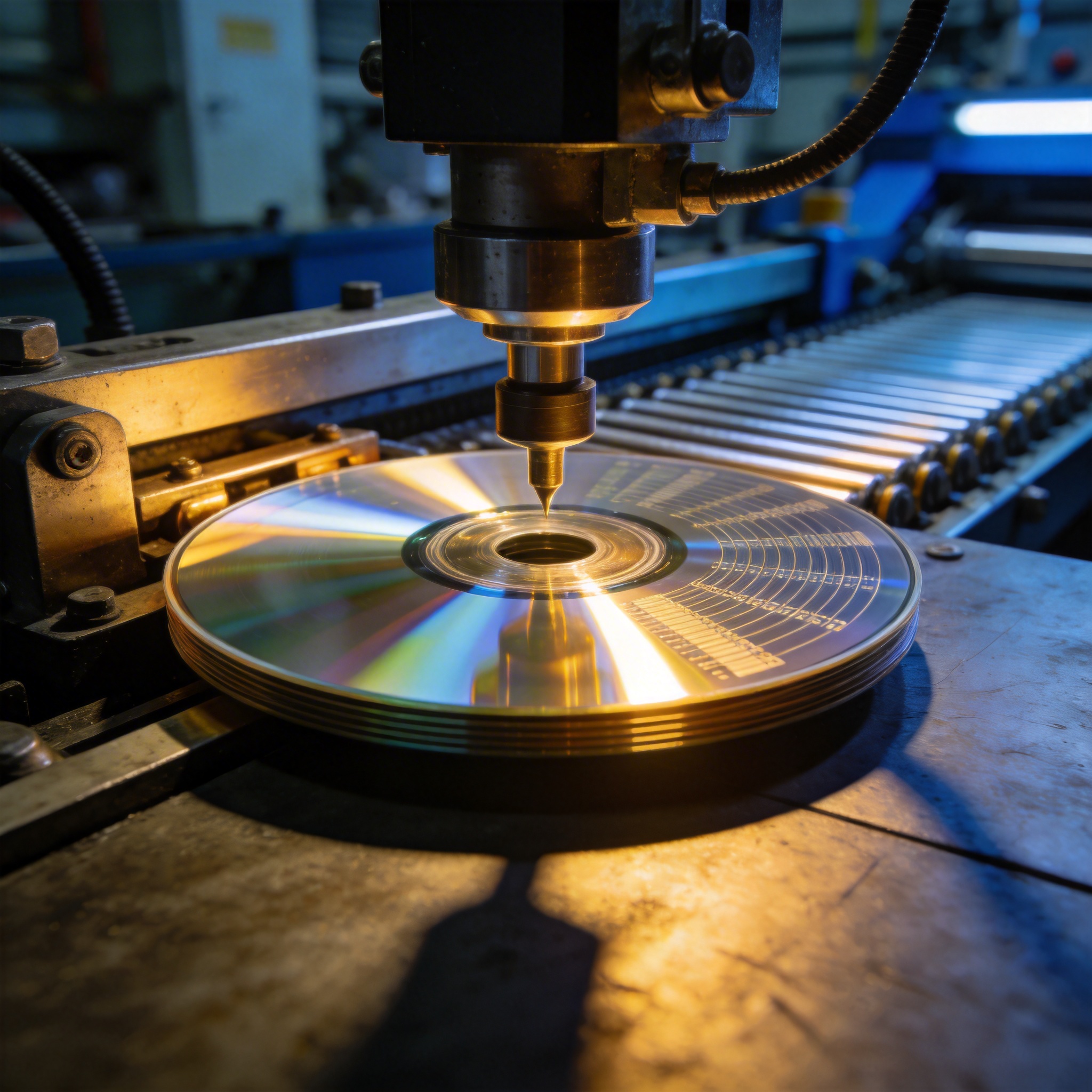 CD ضغطصنعإنتاج