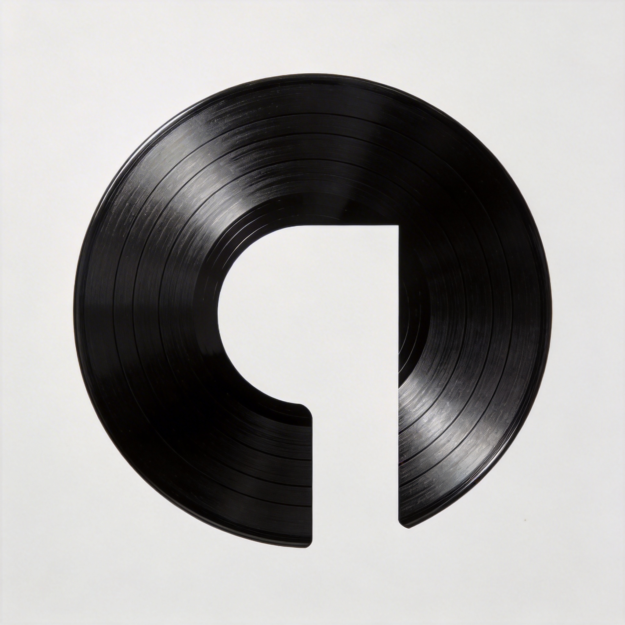 Character shaped vinyl record design