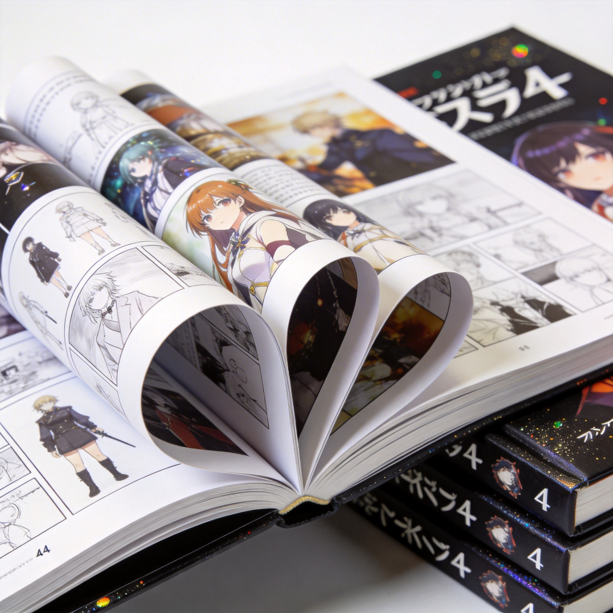 动漫Art Book案例