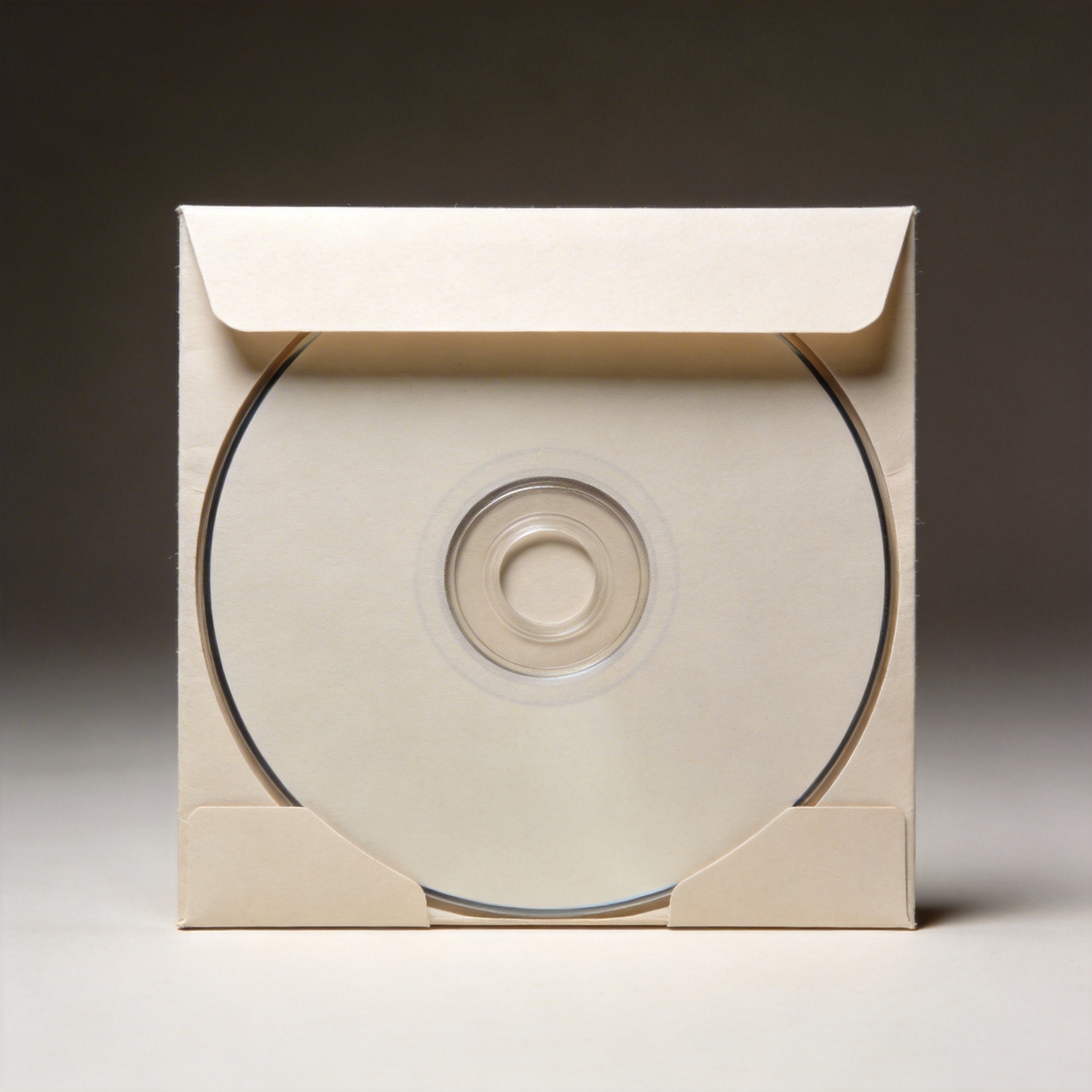 CD card sleeve packaging