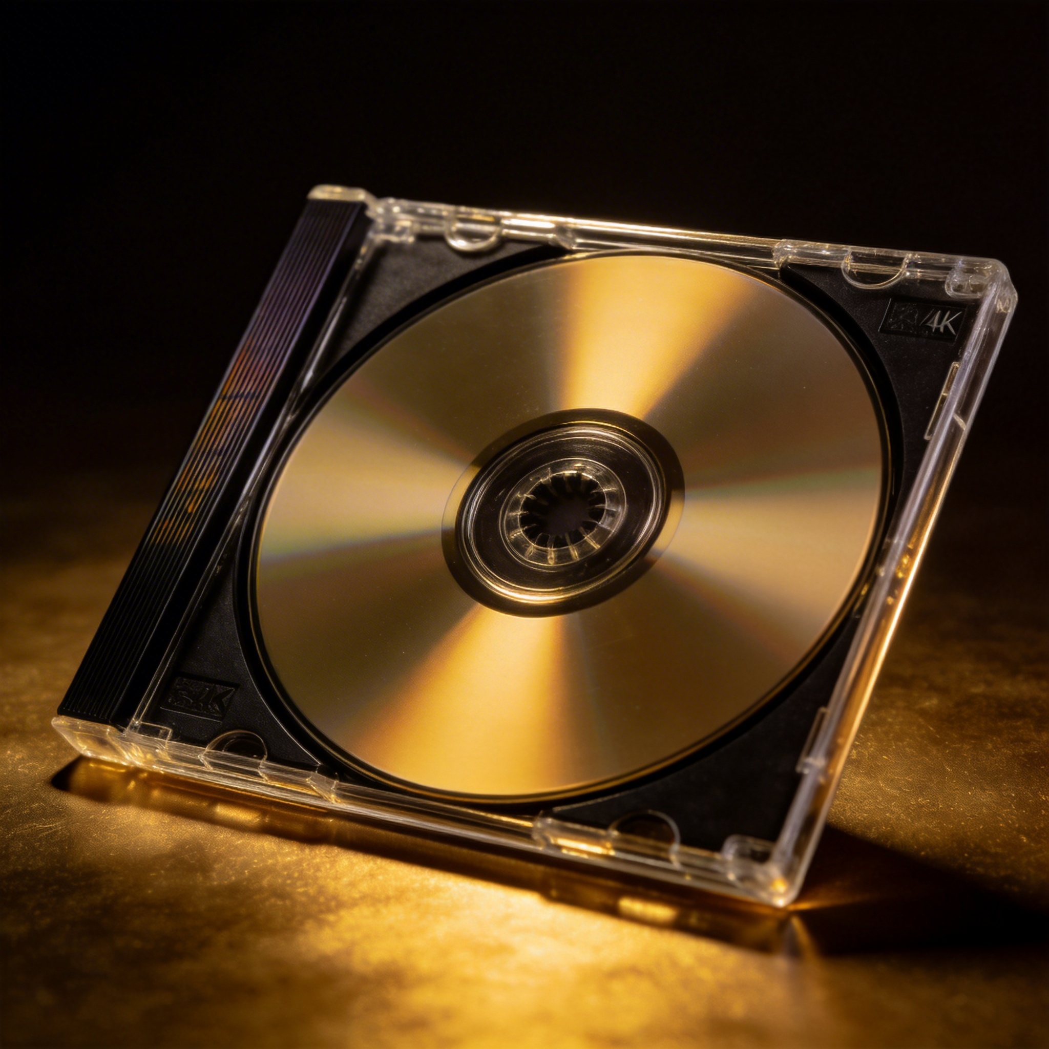 CD Jewel Case standard packaging