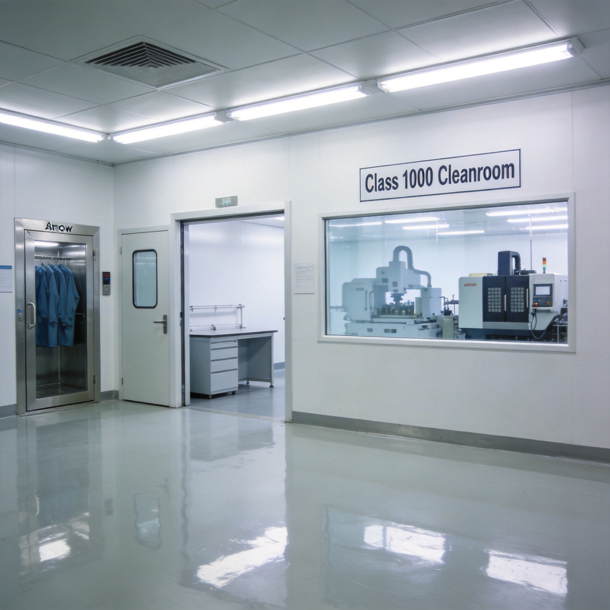 无尘车间外部视角