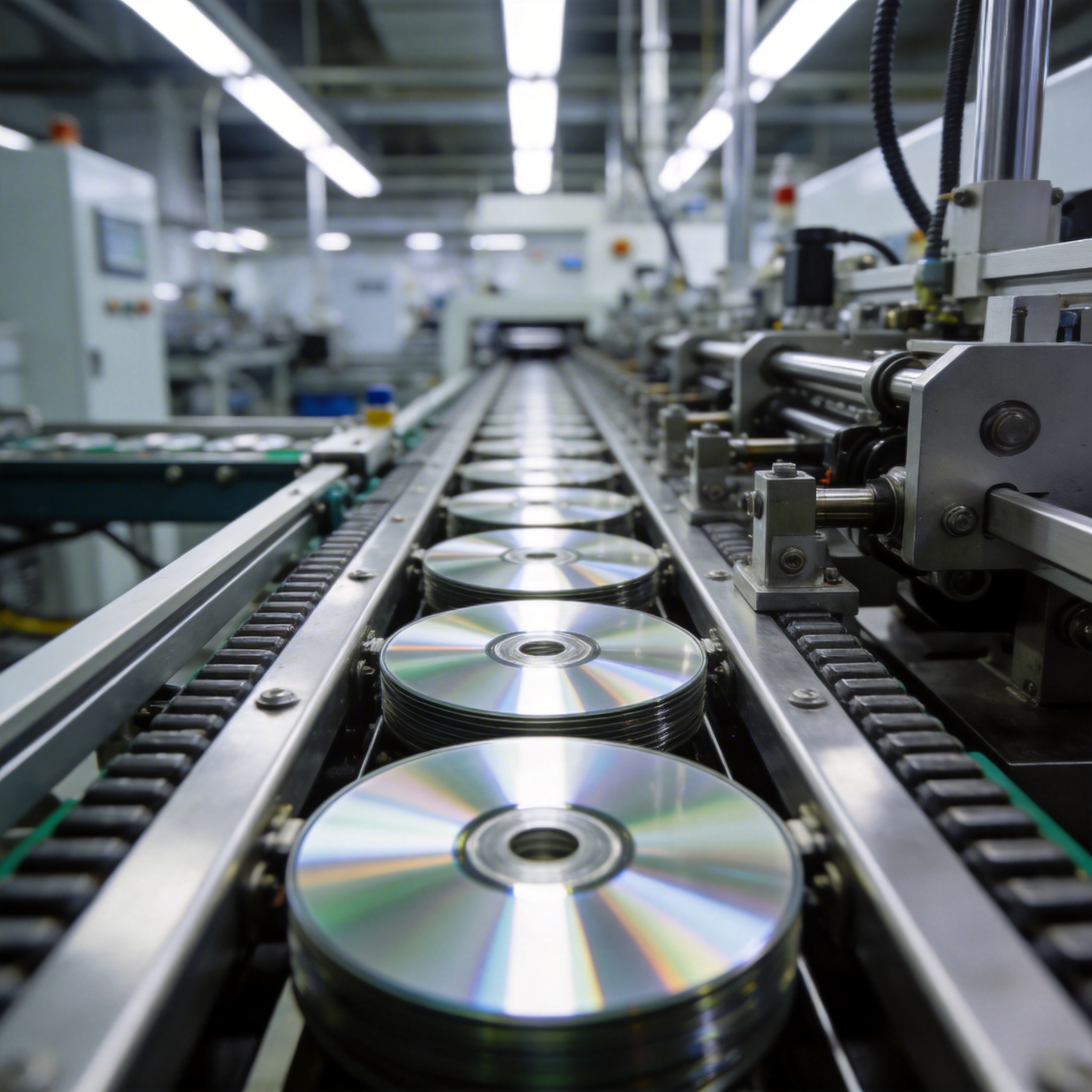 CD DVD Blu-ray disc production manufacturing