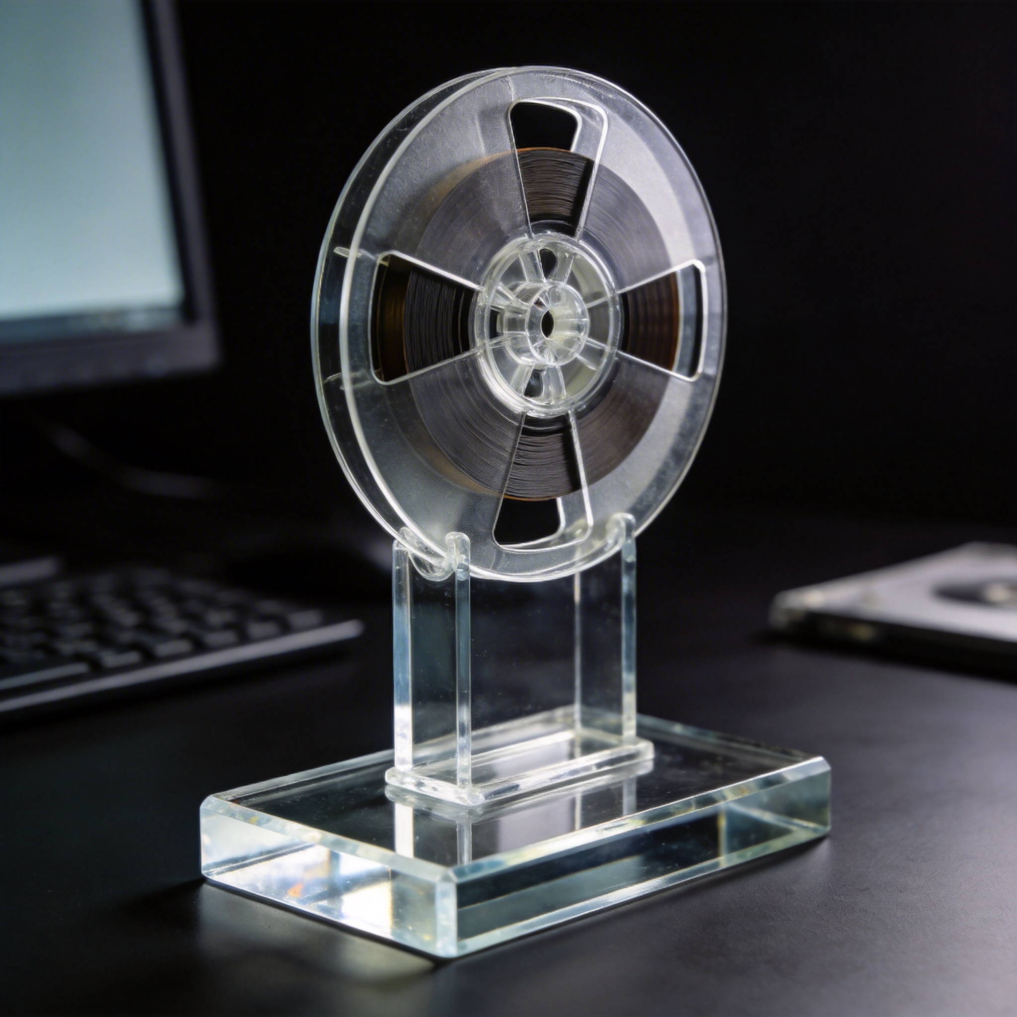 Acrylic display stand