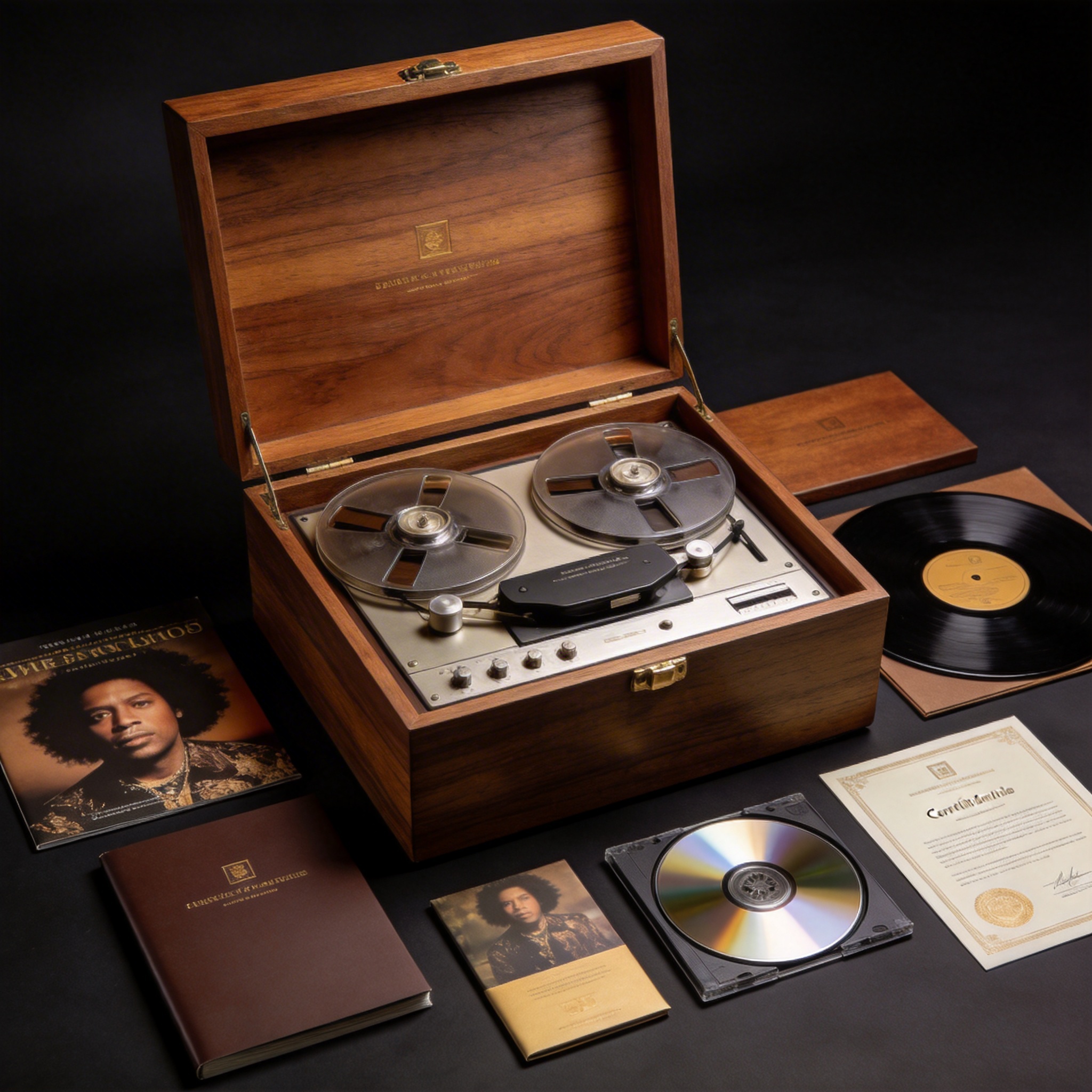Deluxe multi-piece collector's box set