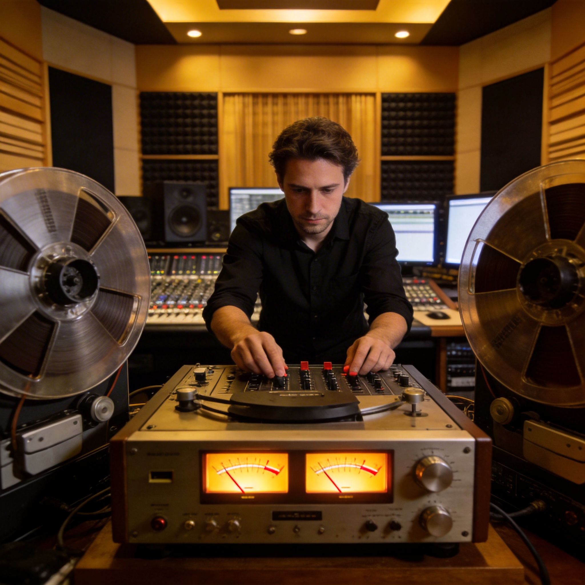 Reel-to-reel tape duplication and production process